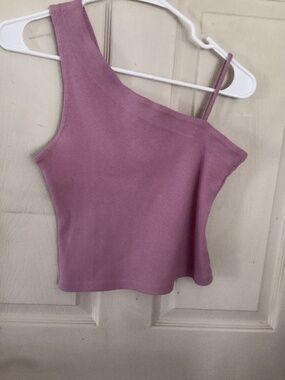 NWT  we the free one shoulder crop top small